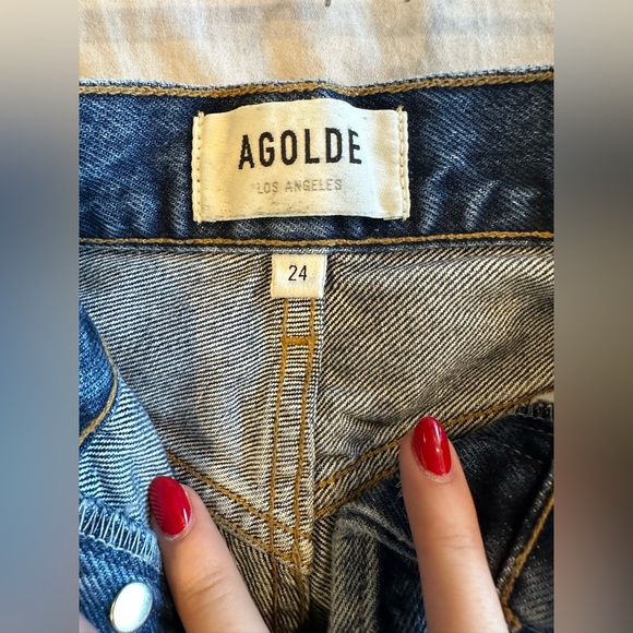 Agolde Riley Crop Jeans - Picture 4 of 7